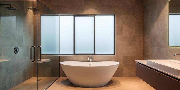 wanna z drzwiami i prysznicem